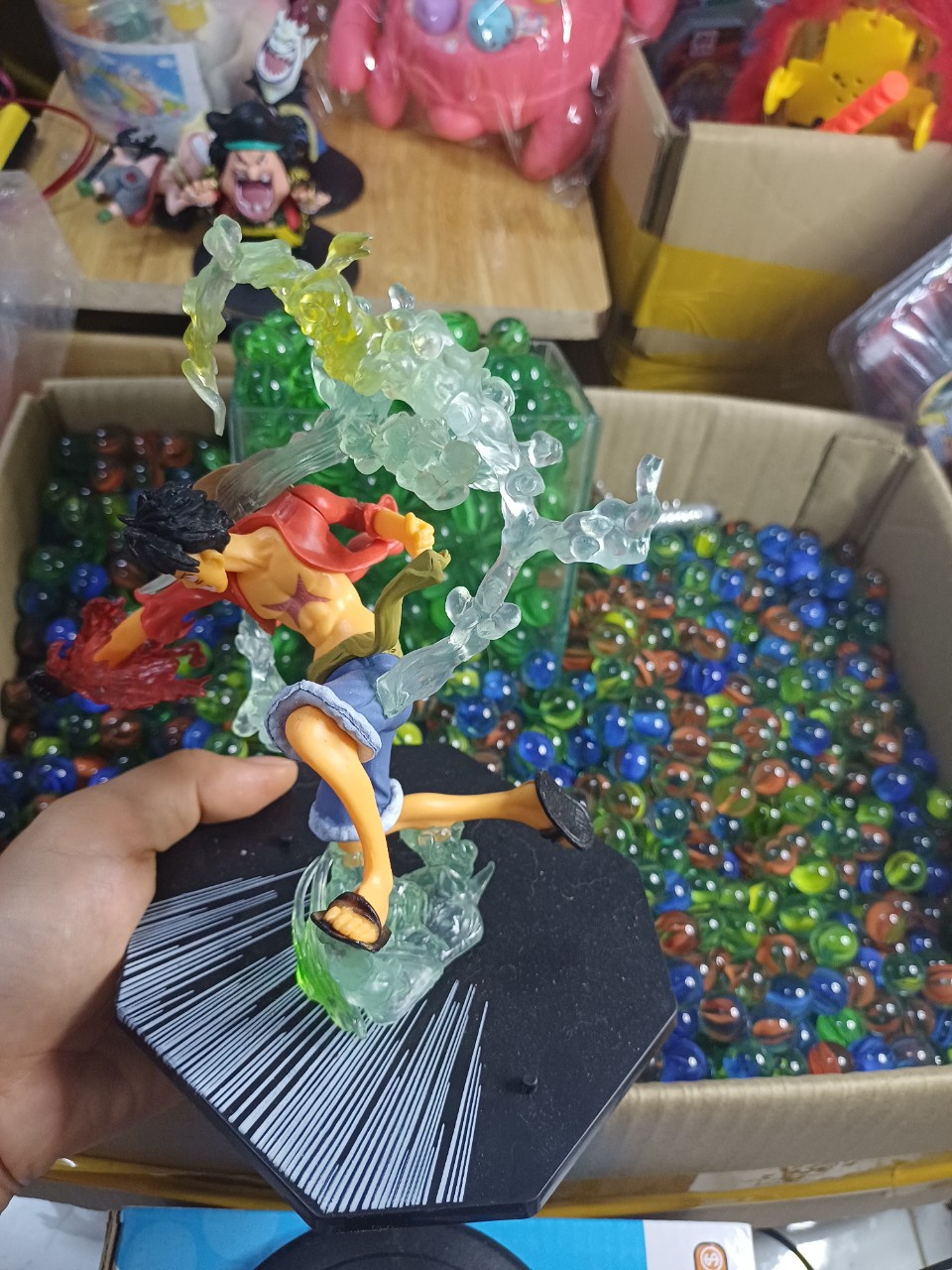 Đồ chơi mô hình luffy nhựa