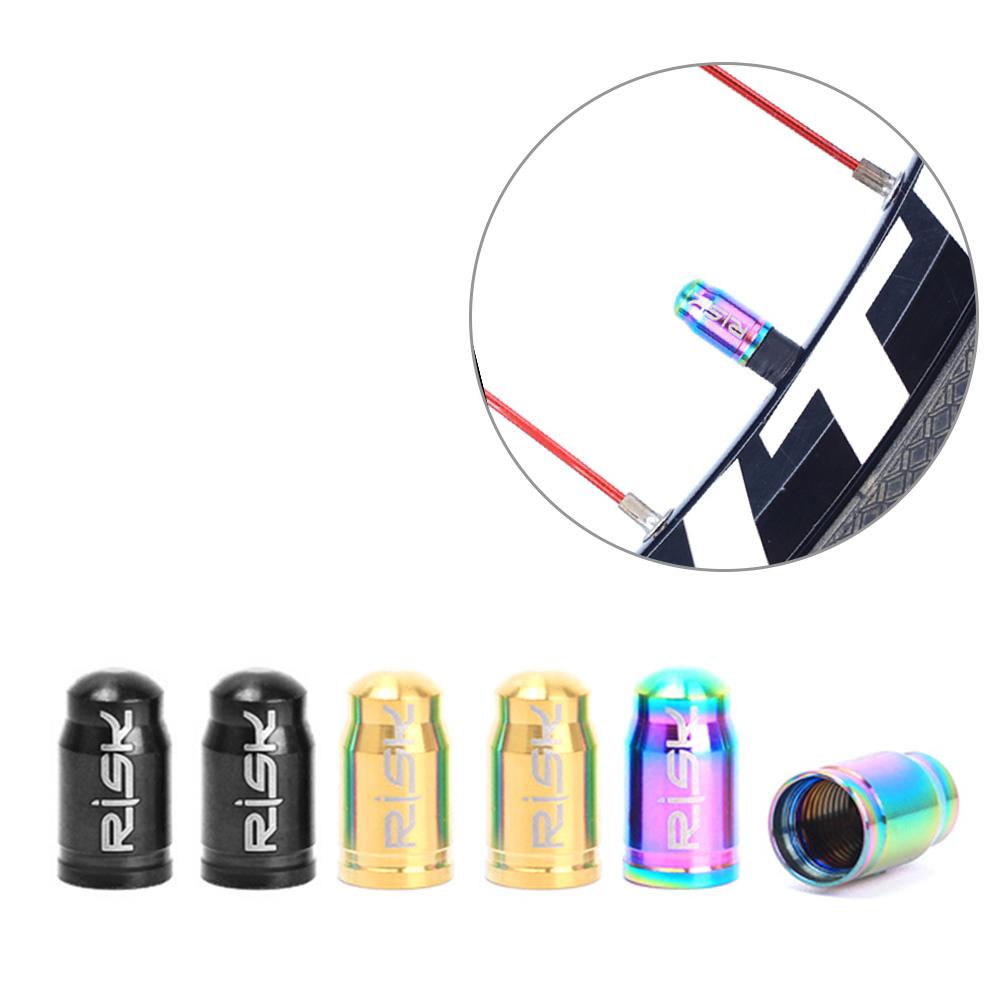 2 Nắp van Risk gia công bằng Titanium cho xe đạp