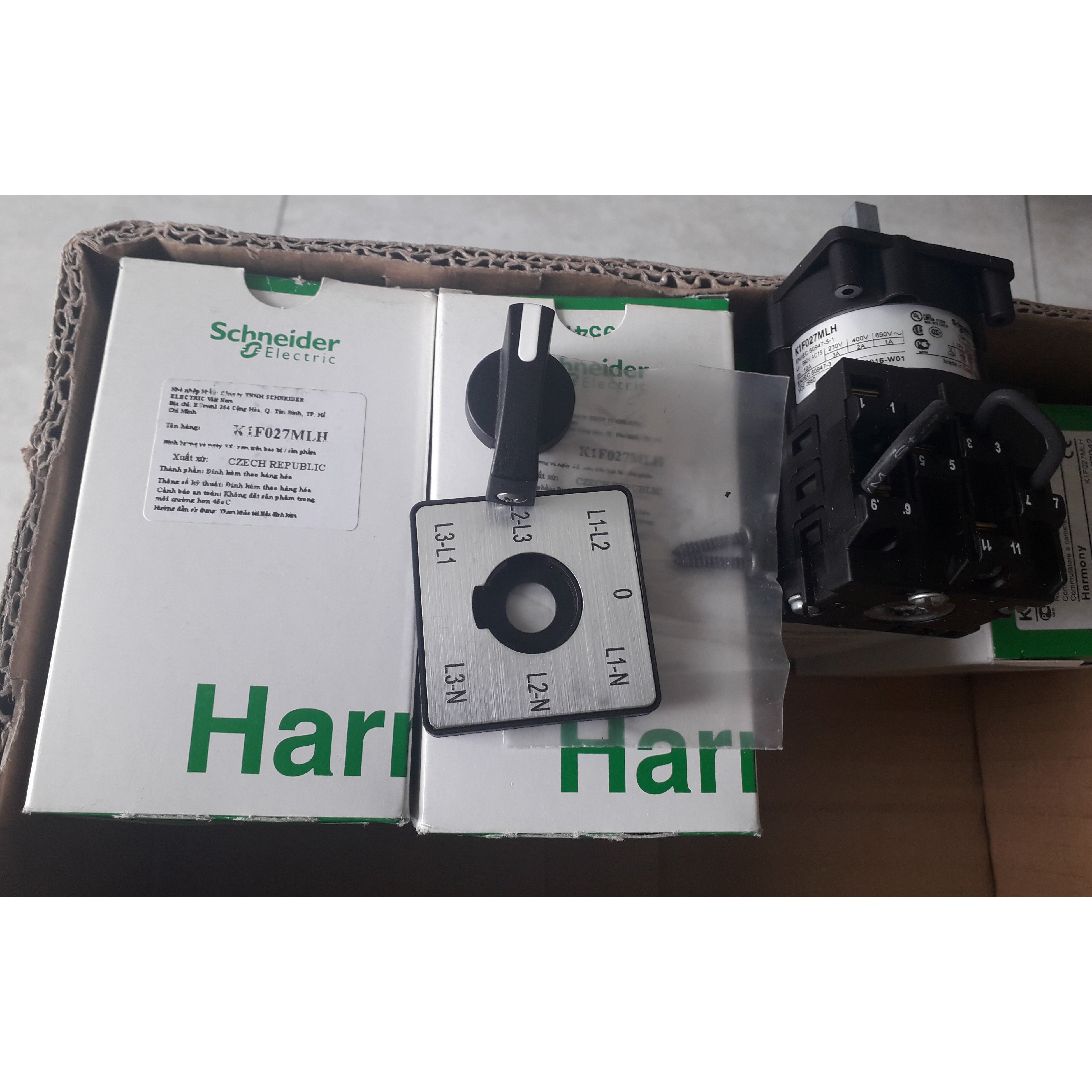 Công tắc chuyển pha K1F027MLH