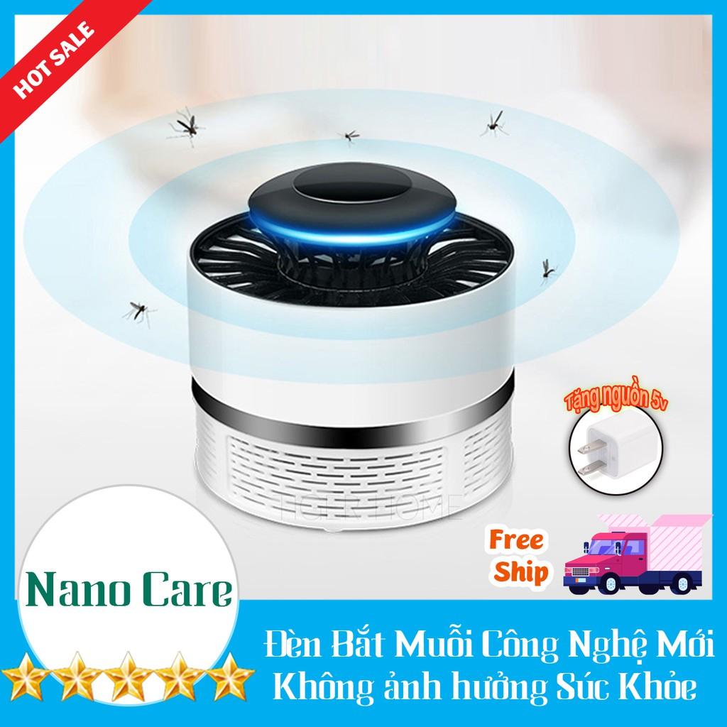 Đèn Bắt Muỗi Nano Thông Minh Công nghệ Đức Tặng Cốc sạc