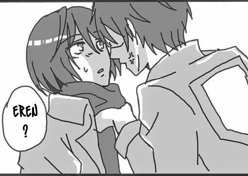 đại chiến titan - doujinshi về eremika chapter 4 10