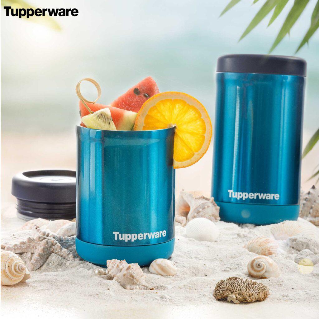 Bộ Hộp Giữ Nhiệt Stacking Thermal Set 2 Tupperware, Bình Giữ Nhiệt Nóng Lạnh