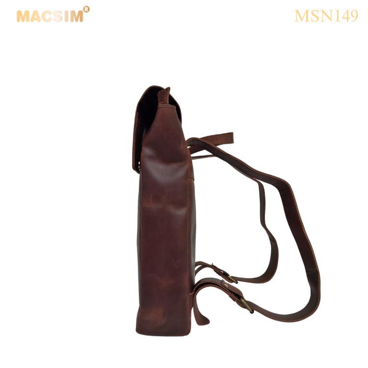 Túi da - Balo cao cấp Macsim mã MSN149