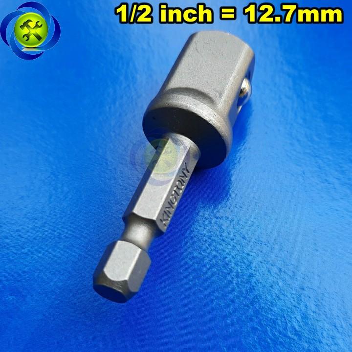 Đầu chuyển Kingtony 7704-50 Lục giác sang 1/2