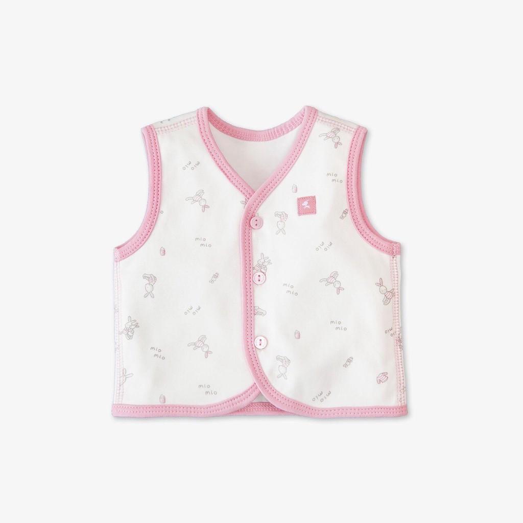   Áo gile cotton 2 lớp cho BT+BG 1-6m