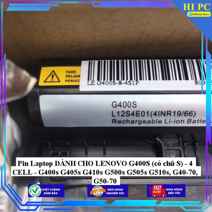 Pin Laptop DÀNH CHO LENOVO G400S G400s G405s G410s G500s G505s G510s, G40-70, G50-70 - Hàng Nhập Khẩu