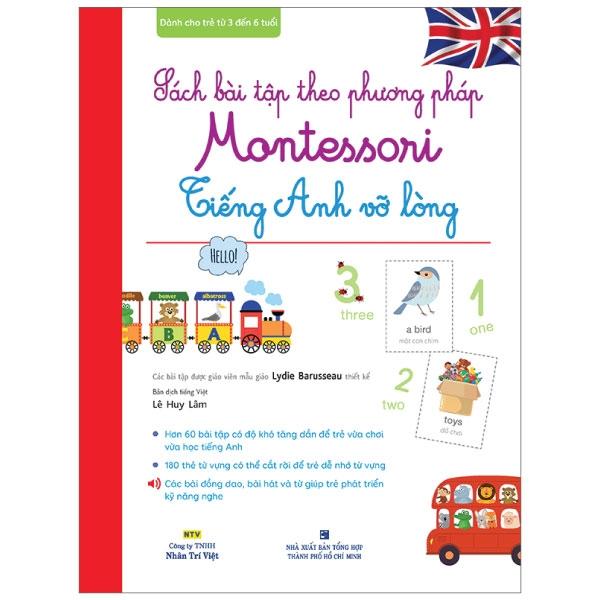 Sách Bài Tập Theo Phương Pháp Montessori - Tiếng Anh Vỡ Lòng Kèm File Mp3
