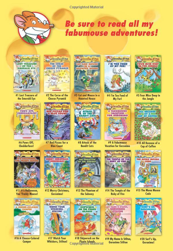 Sách ngoại văn: Geronimo Stilton 57 - The Stinky Cheese Vacation