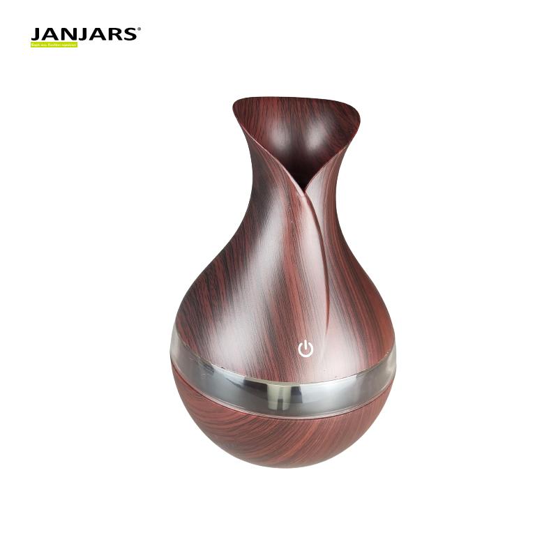 300Ml USB Điện Máy Khuếch Tán Tinh Dầu Siêu Âm Thanh Máy Tạo Độ Ẩm Không Khí Hạt Gỗ Đèn LED Hương Thơm Khuếch Tán Cho Gia Đình