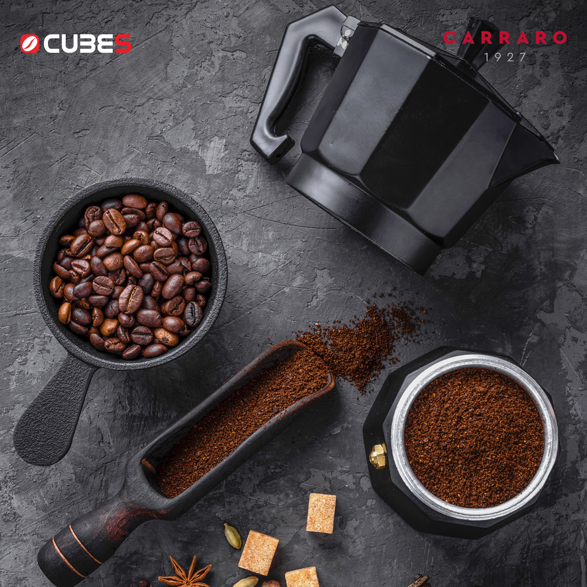 Combo Cà phê hạt Carraro Globo Arabica - Nhập khẩu chính hãng 100% từ thương hiệu Carraro, Ý