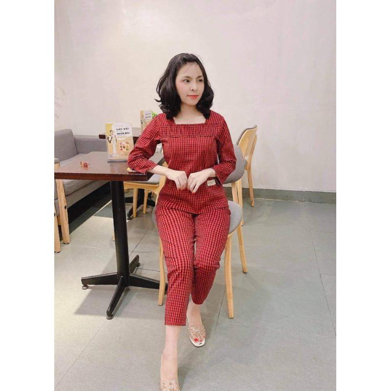 Set đồ bộ quần áo mặc nhà cao cấp sang chảnh