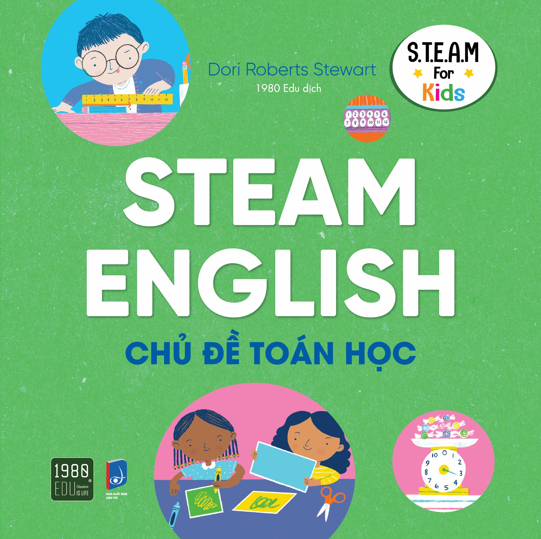 Sách - Bộ Steam English: Khoa Học, Công Nghệ, Kỹ Thuật, Nghệ Thuật, Toán Học, Vật Lý (Bộ 6 Cuốn) - TTR Bookstore