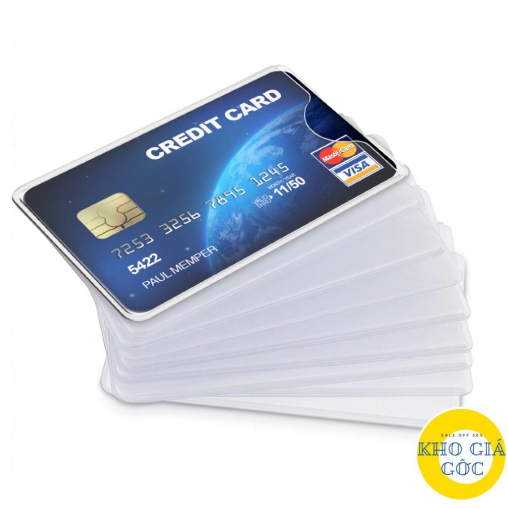 TÚI NHỰA ĐỰNG BẢO VỆ THẺ ATM, CĂN CƯỚC CÔNG DÂN, CARD VISIT, BẰNG LÁI XE, THẺ SINH VIÊN, THẺ NHÂN VIÊN