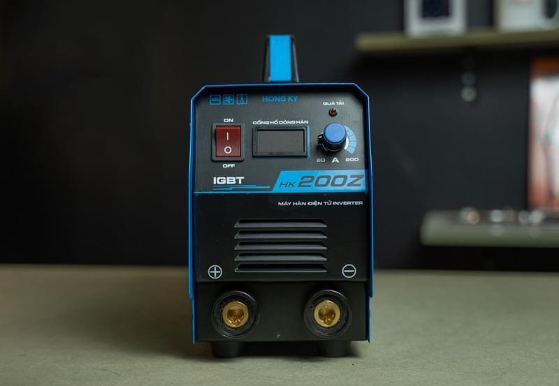 MÁY HÀN QUE ĐIỆN TỬ MMA INVERTER 200A 220V (1.6-3.2MM)  HỒNG KÝ HK200Z - HÀNG CHÍNH HÃNG