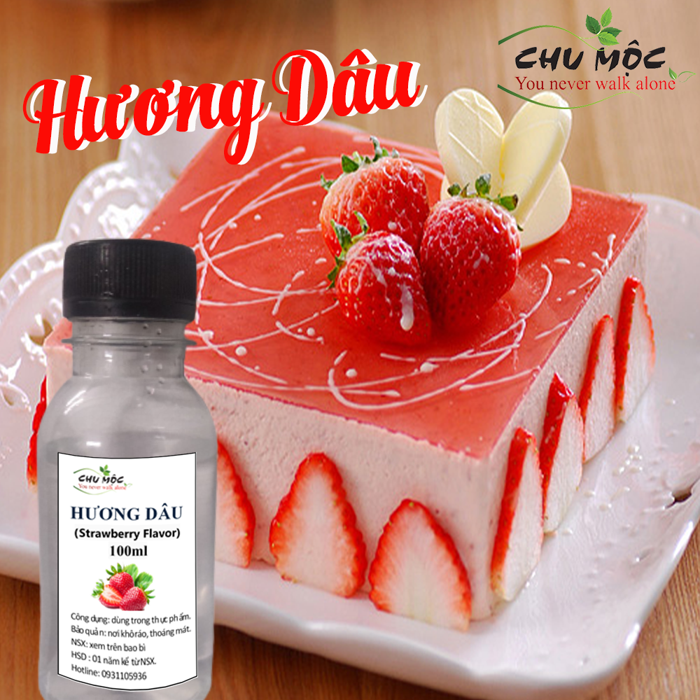 Hương dâu dạng lỏng (Strawberry Flavor)