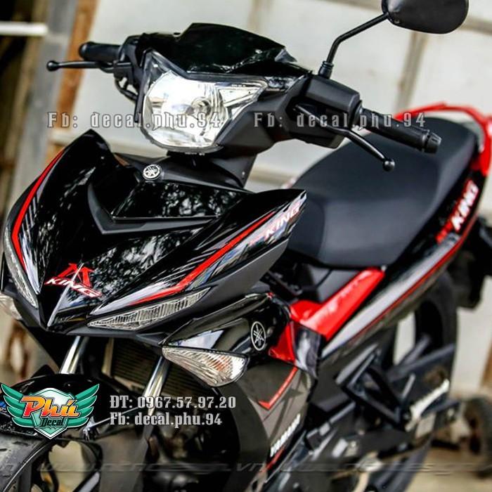 Tem rời EX 150 MX chỉ đỏ.