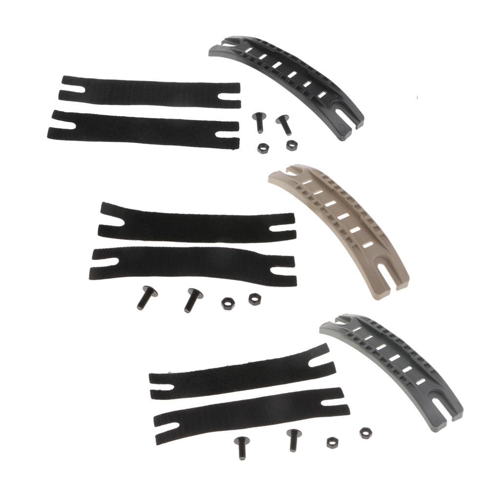 2x Tactical Helmet Side Rail for Fast ARC Helmet Hunting Paintball