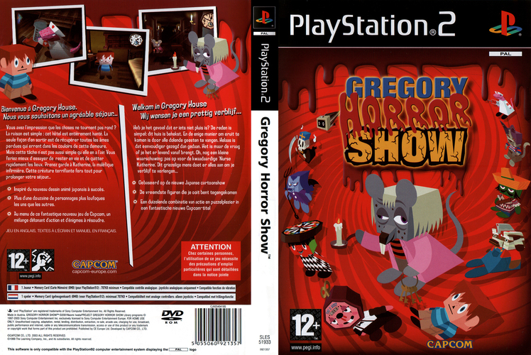 [HCM]Game PS2 kinh dị gregory horror show