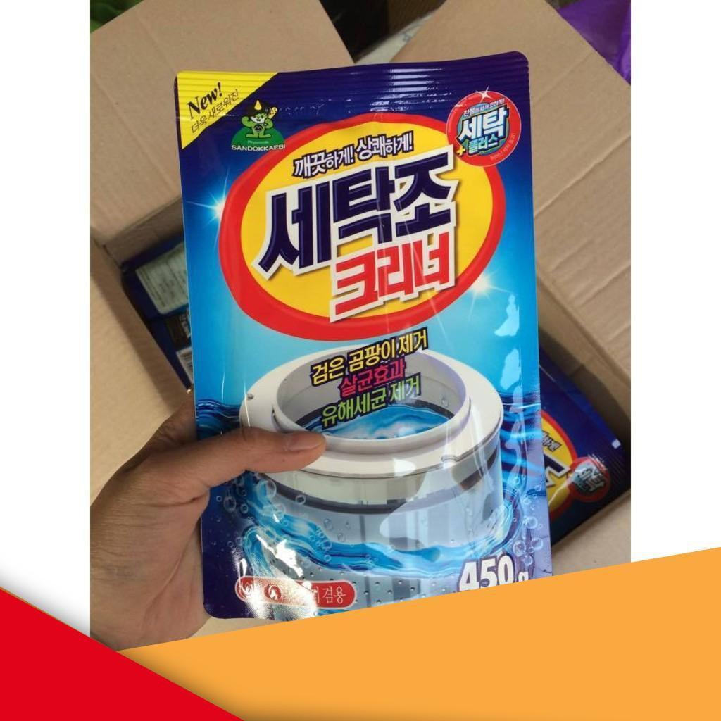 Bột Tẩy Vệ Sinh Lồng Giặt Chính Hãng Hàn Quốc 450G -Gía Sốc