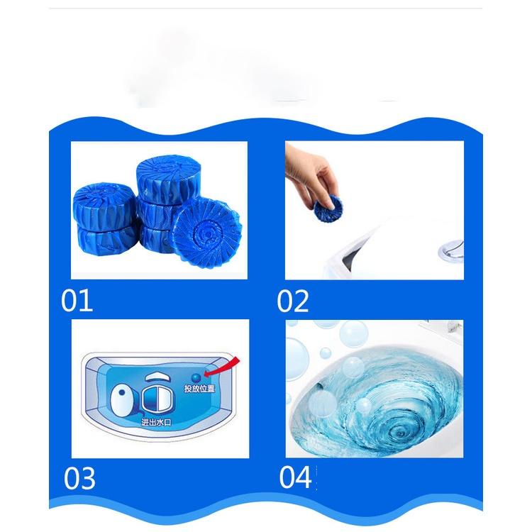 [GRMN131] [Có sẵn] Bịch 10 viên tẩy cầu giá rẻ - Chất lượng dành cho nhà vệ sinh