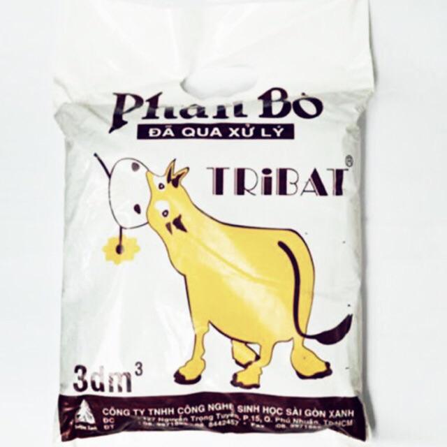 Phân Bò Hữu Cơ Tiện Lợi, Không Mùi Hôi 3dm3 túi 700gr