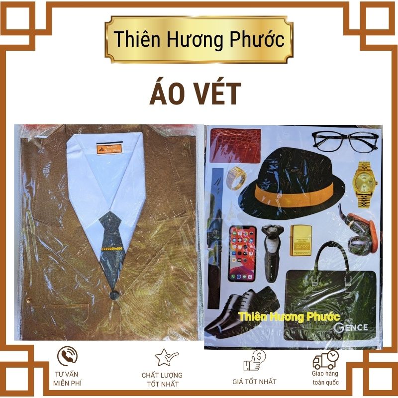 Áo vét ông cao cấp