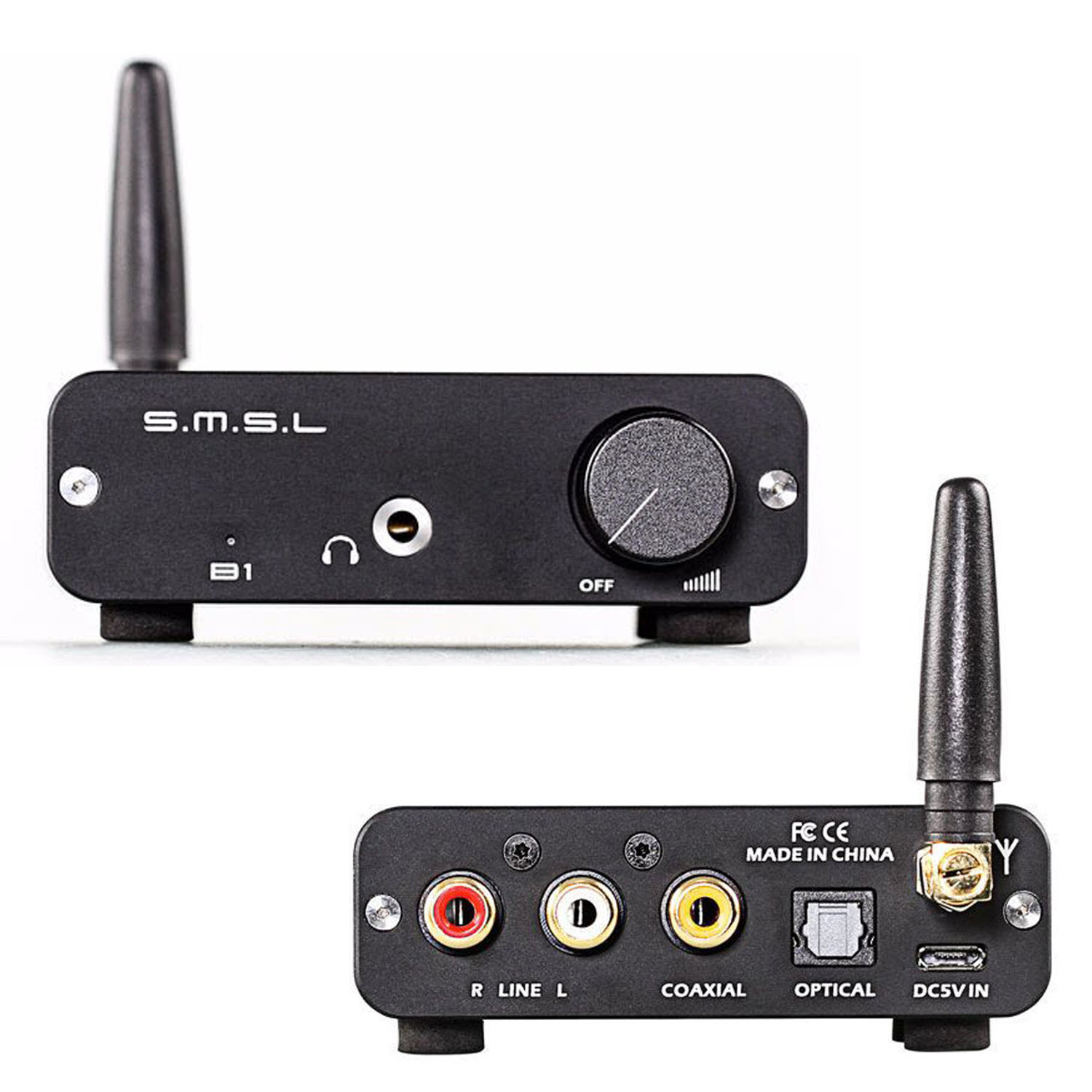 Quà Tặng Trị Giá 299K - SMSL Audio B1 - Bộ DAC Giải Mã Âm Thanh Bluetooth 4.2 NFC aptX S.M.S.L B1 - DAC Bluetooth 4.2 & NFC, aptX. - Dac Bluetooth 4.2 & NFC, aptX, SMSL Audio B1 - Hàng Chính Hãng