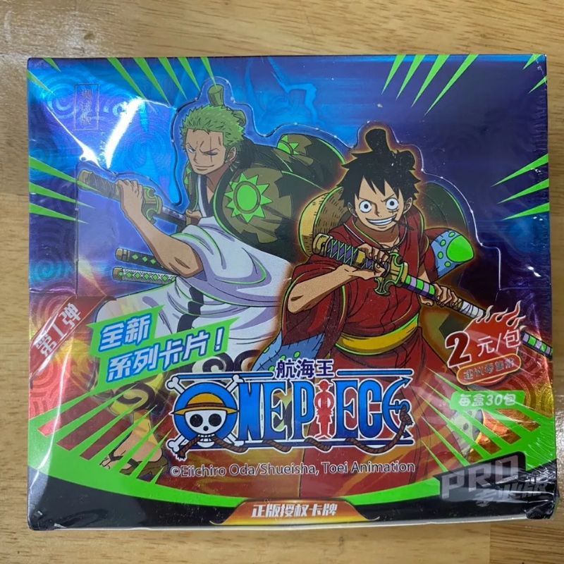 Hộp full box thẻ bài anime one piece hải tặc