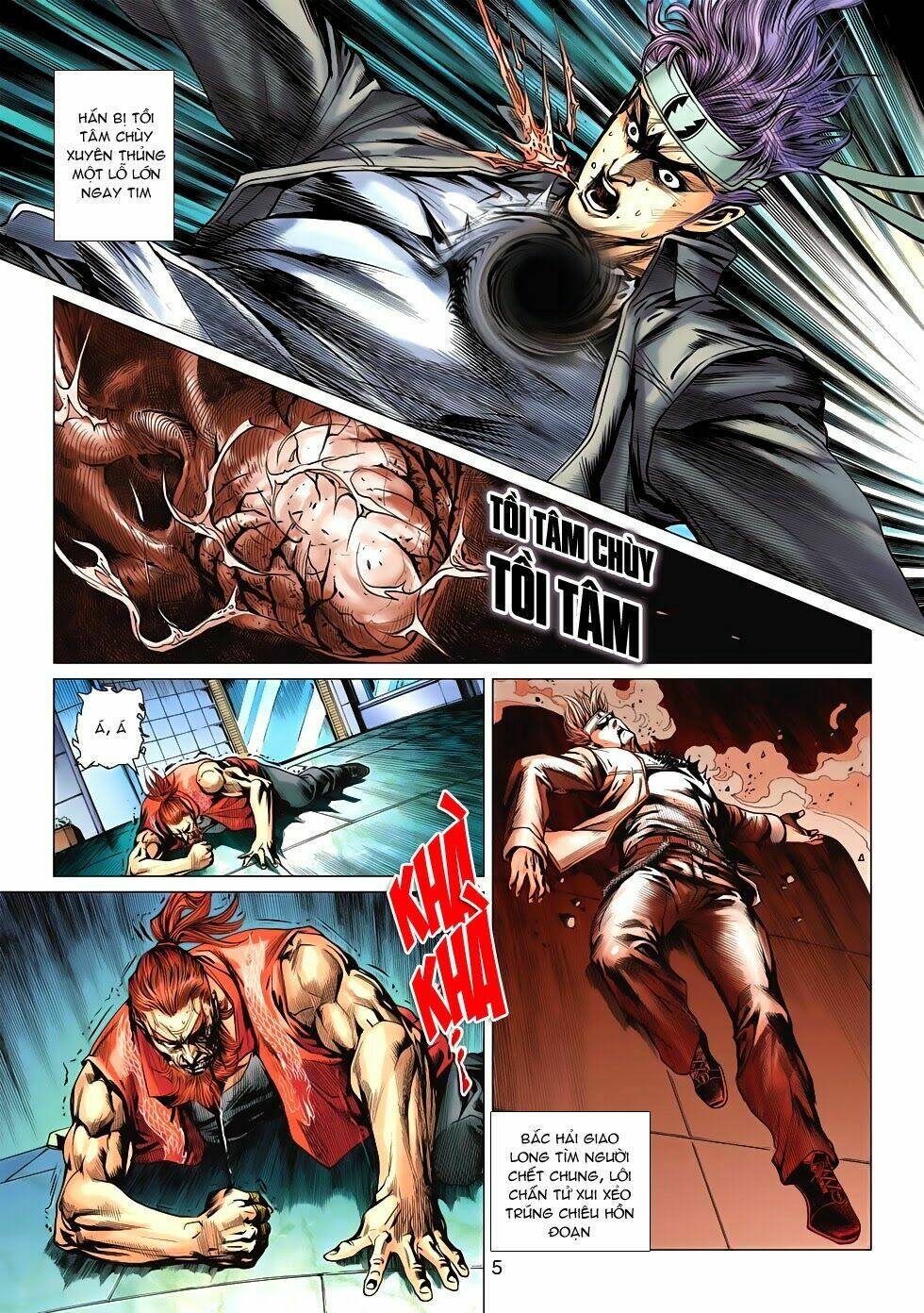 tân tác long hổ môn chapter 580 5