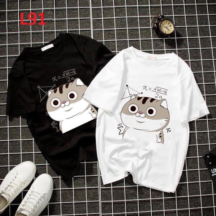 XẢ LỖ Áo thun MÈO BÉO AMI BỤNG BỰ Siêu toa khổng lồ - Bộ 2