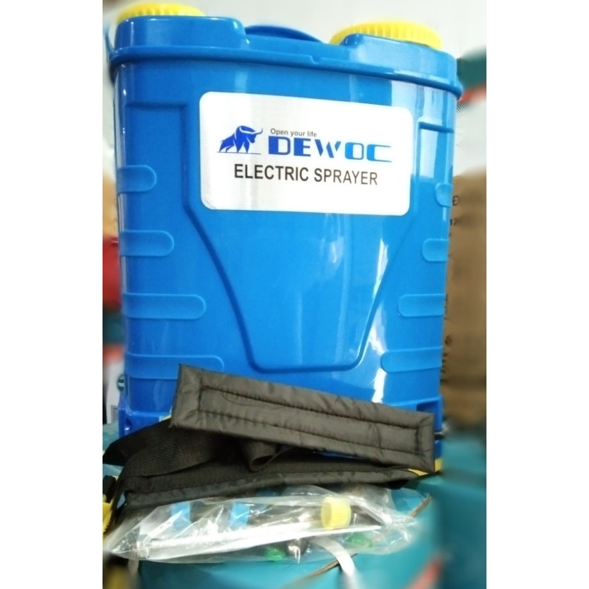 MÁY PHUN THUỐC TRỪ SÂU - BÌNH PHUN THUỐC CHẠY ĐIỆN 20 LÍT DEWOO DW-20C