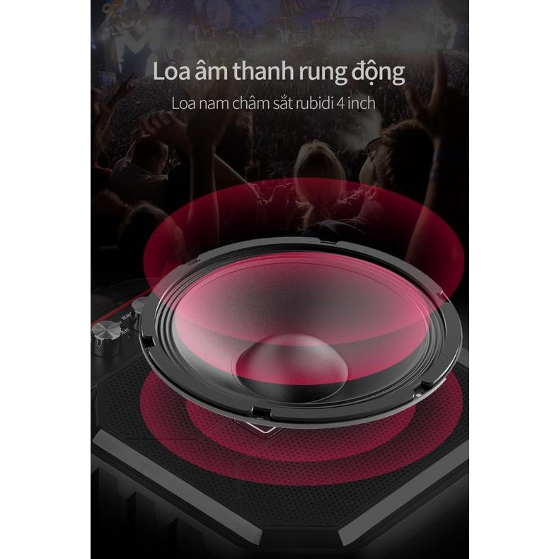 Loa Bluetooth âm thanh cực hay karaoke kèm tặng kèm mich hát,chất lượng quai xách tiệnkết nối siêu nhanh