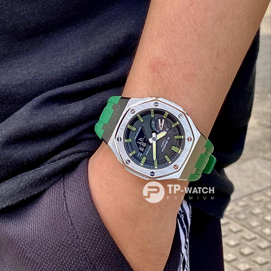 Đồng Hồ Nam Dây Nhựa Casio G-Shock GA-2110SU-3A AP Custom "The Hulk" Royal Oak