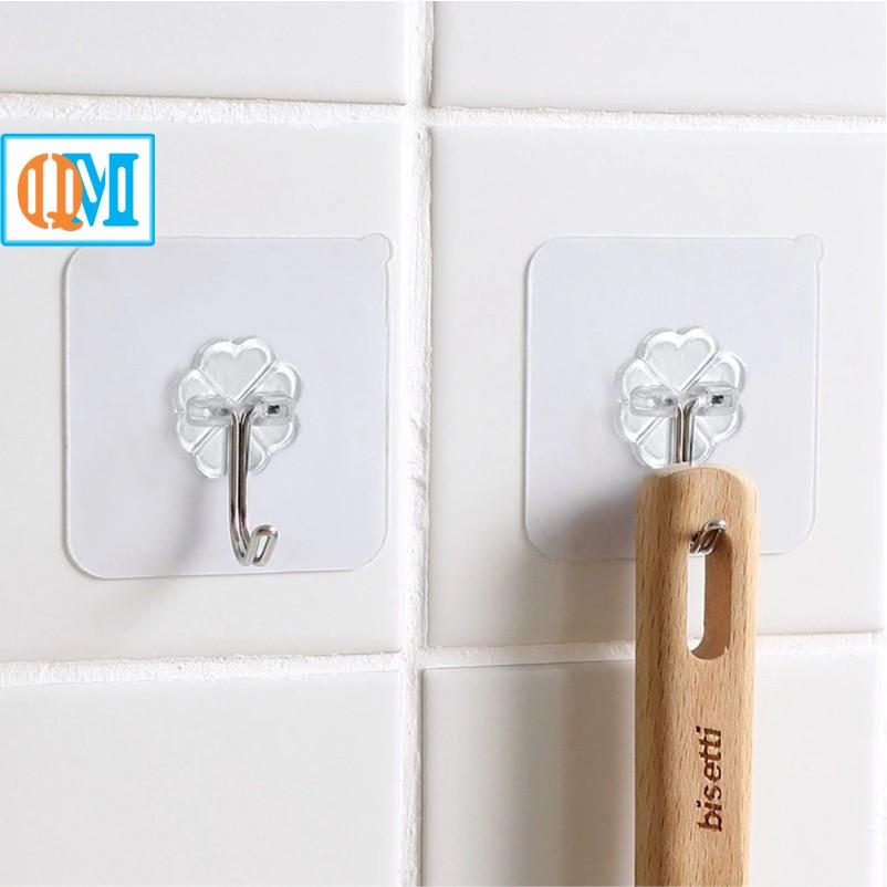 10 chiếc móc dán tường siêu dính , siêu chắc chắn