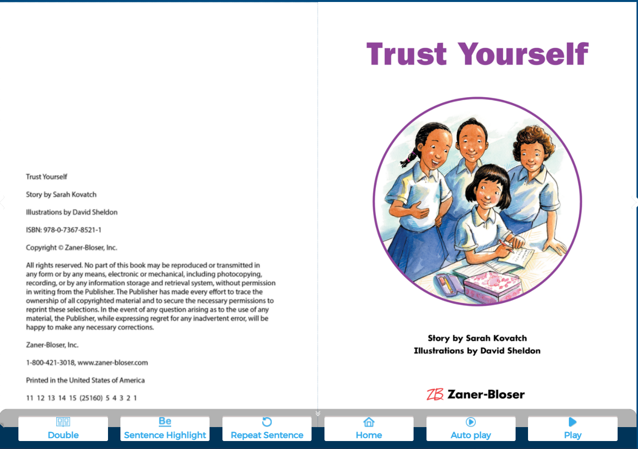 [E-BOOK] i-Learn Smart World 8 Truyện đọc - Trust Yourself