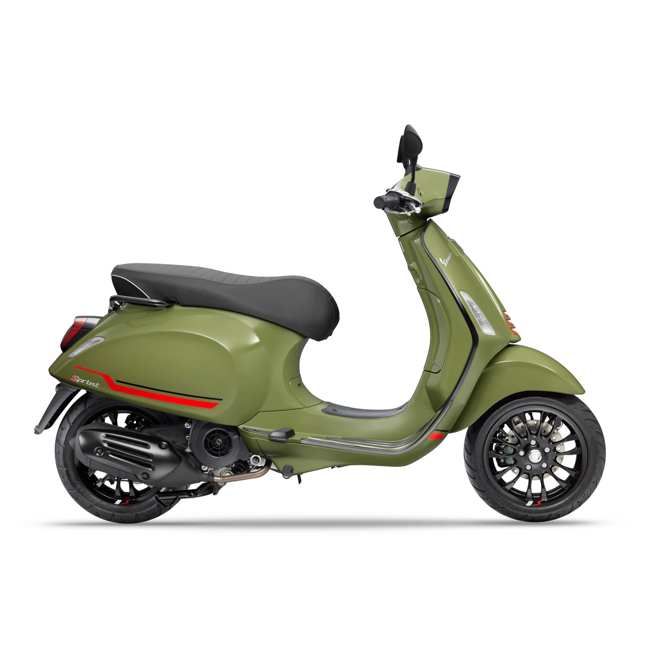 Xe Tay Ga Vespa Sprint S 150 Green Tenace