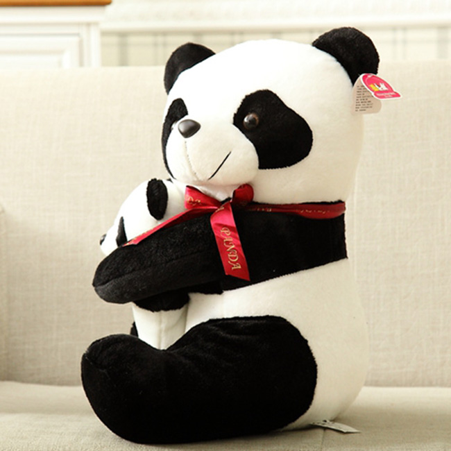 Gấu trúc Panda nhồi bông - 2 mẹ con gấu - 30cm