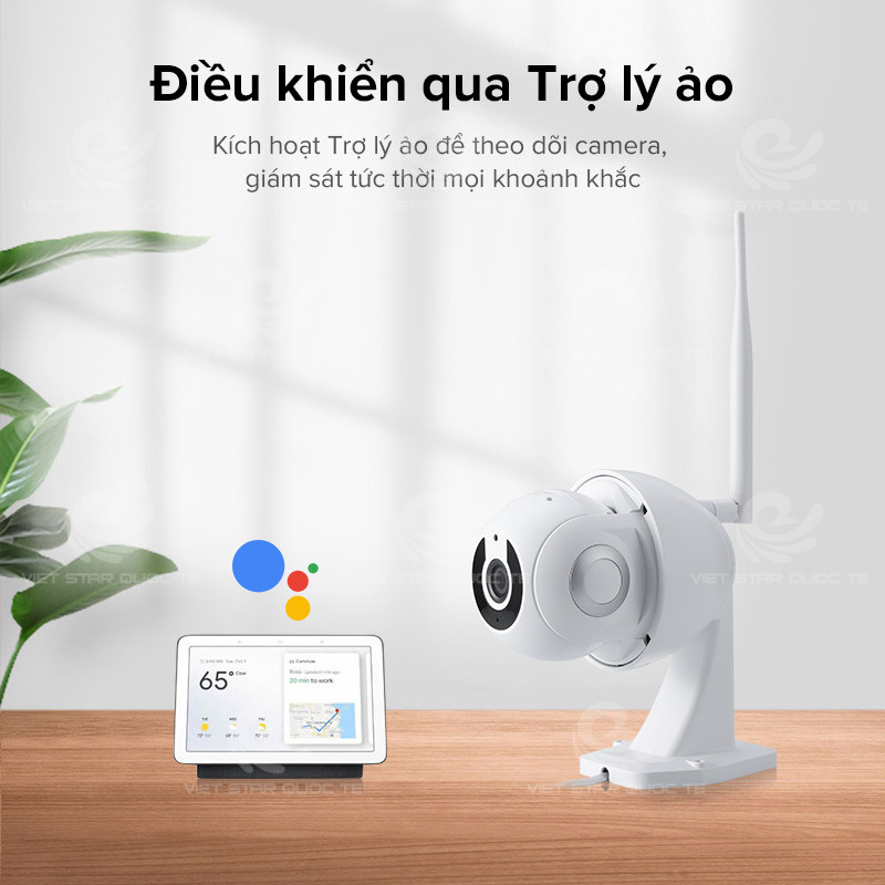 Camera Wifi Ngoài Trời Chống Nước ACOME, Độ Phân Giải 1080P, Dùng APP ACOME IOT - Hàng Chính Hãng