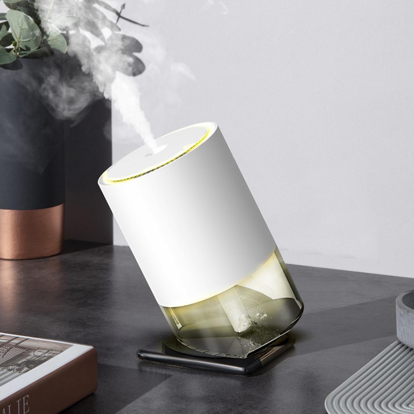 390ml USB Mini Car Home Humidifier Aroma Oil Diffuser Mist Purifier White