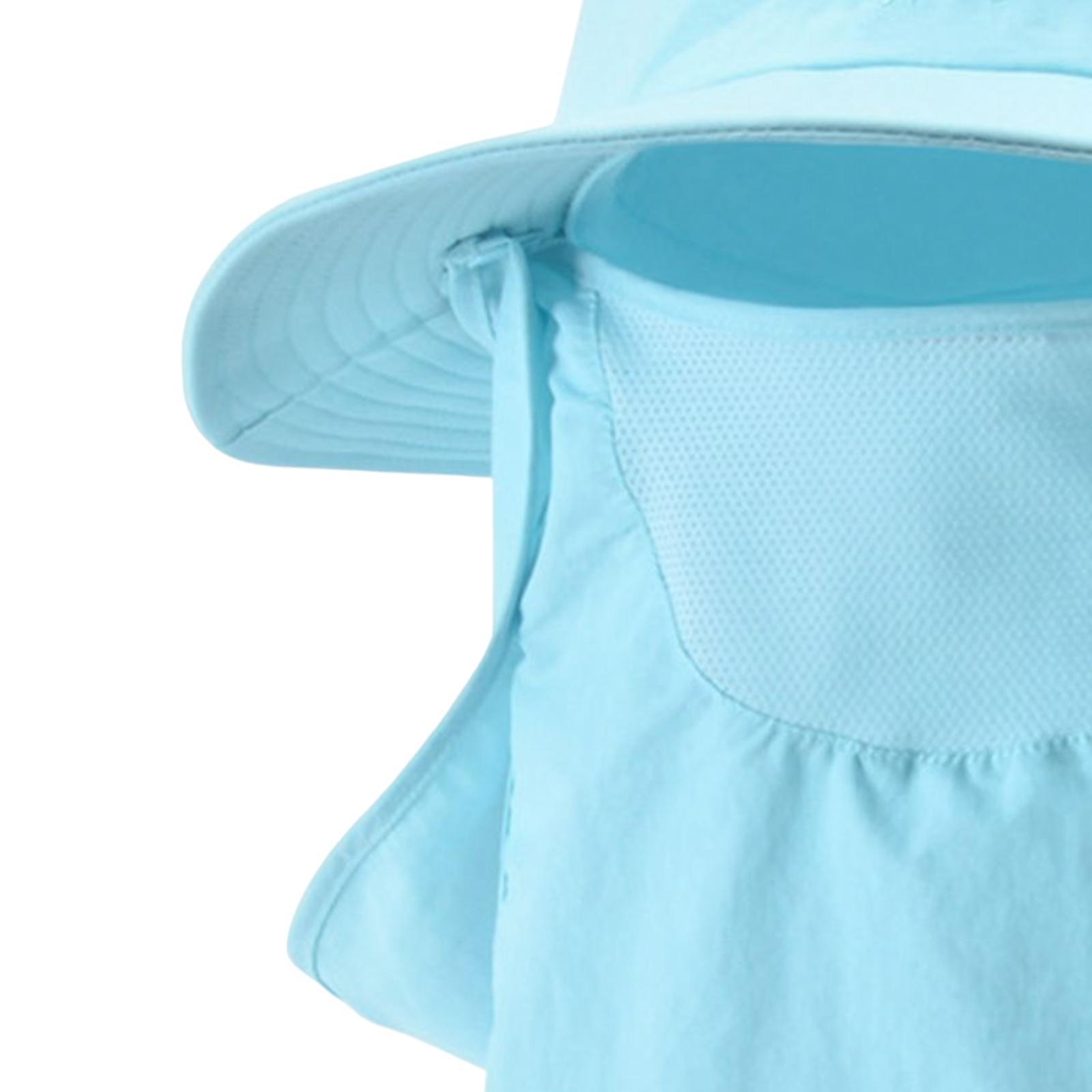 Sombrero Hats Neck Face Flap Sun Protective for Hiking Travel Vocation