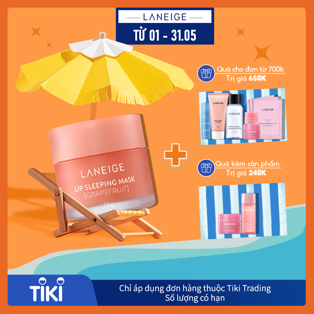 Măt Nạ Ngủ Cho Môi Hương Bưởi Laneige Lip Sleeping Mask Grapefruit (20g)