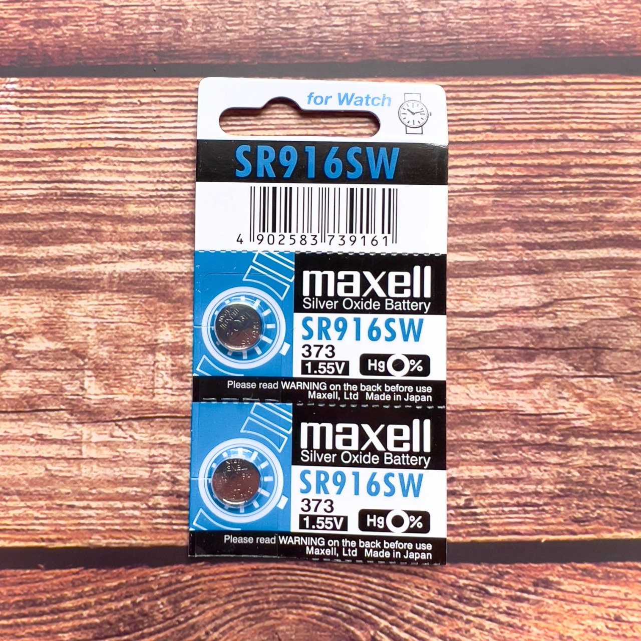 Pin Maxell Nhật Bản SR916SW / 373 (Viên Lẻ) Hàng Chính Hãng Made in Japan