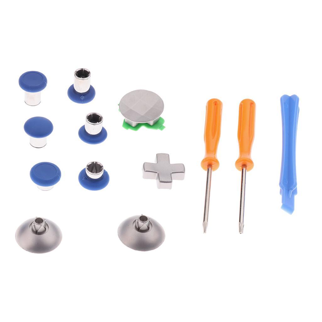 Metal D-Pad Buttons Set Mod Kit With Screwdrivers For One Elite