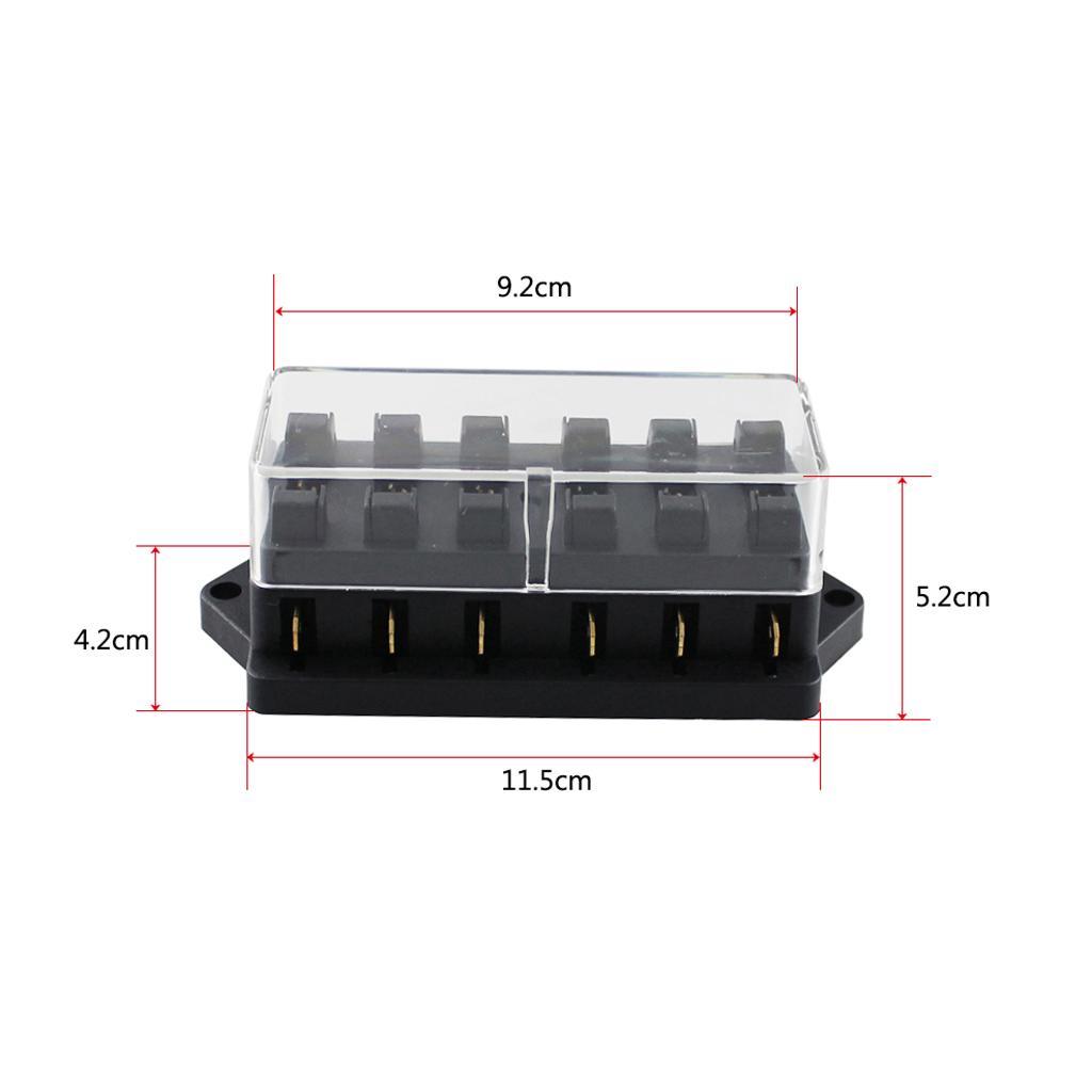 12V-24V Car Fuse Box Holder Distribution Block