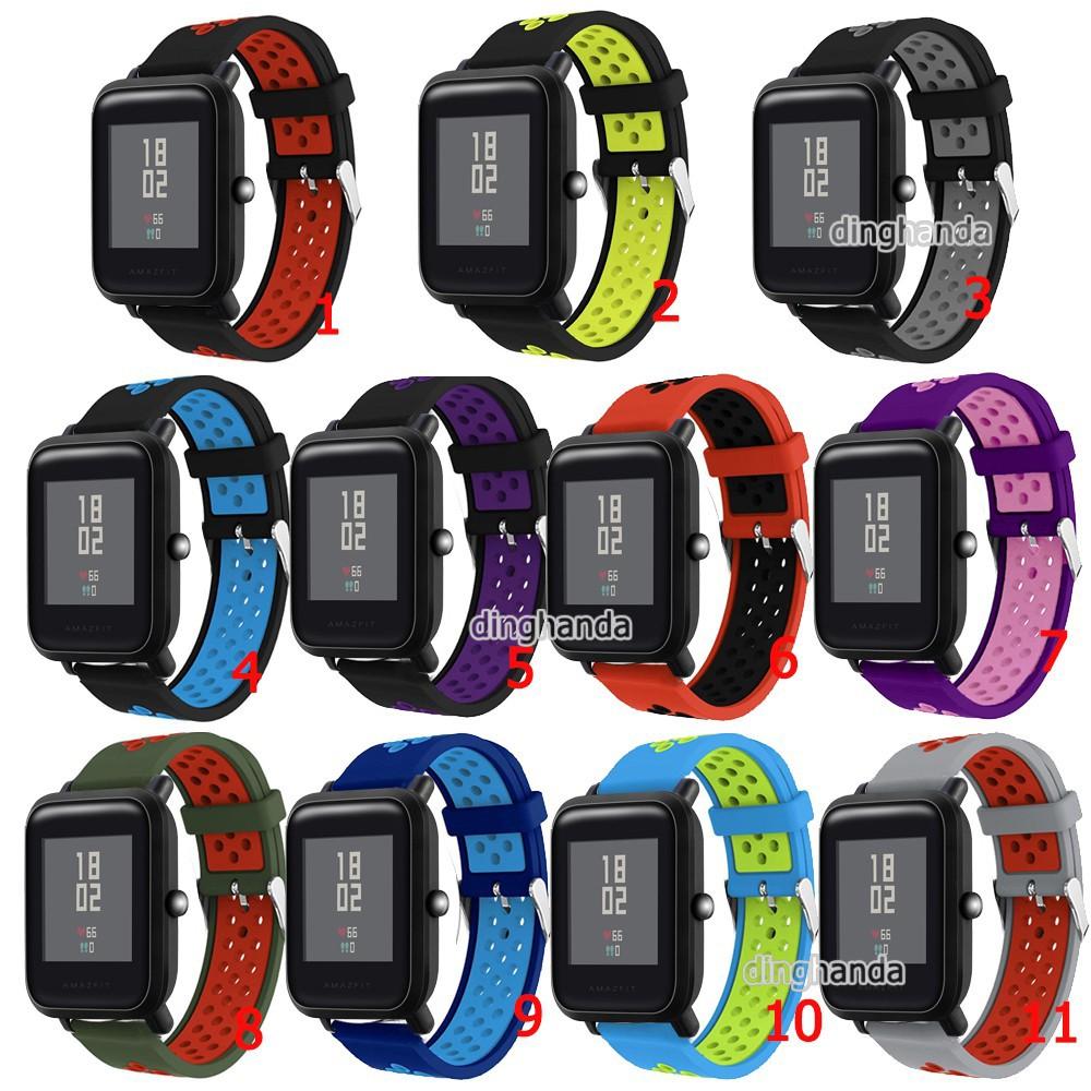 Dây đeo silicon mềm cho đồng hồ thông minh Huami Amazfit Bip Lite Bip S U