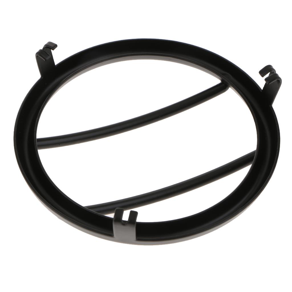 2 Pieces Black Turn Signal Light Decoration Ring For Jeep Wrangler 2007-2018