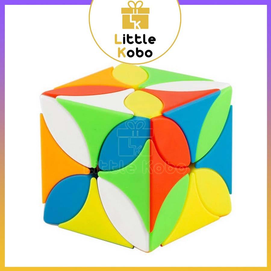 Rubik Biến Thể Four Leaf Clover Cube Cỏ 4 Lá Stickerless Rubic Đồ Chơi Trí Tuệ