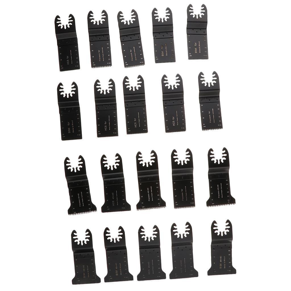 20pcs /set Saw Blades Multi Tool Metal Wood Cutting for Renovator Power Tool