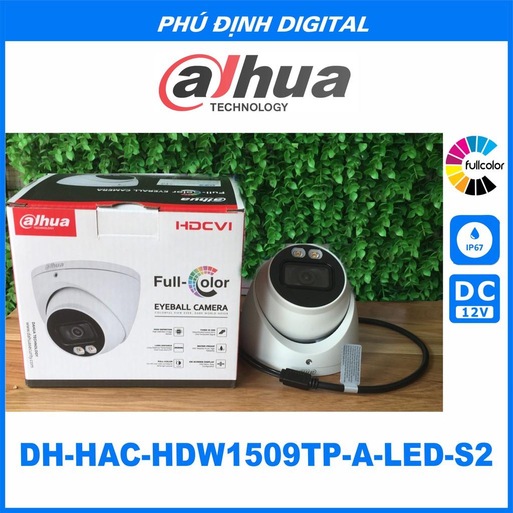 Camera Dahua quan sát trong nhà ngoài trời chống trộm có màu ban đêm - Hàng Chính Hãng