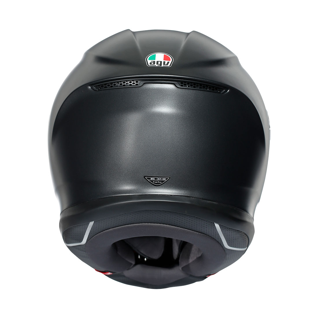 Nón Bảo Hiểm Fullface - AGV K6 MATT BLACK - Hàng Nhập Khẩu Thương Hiệu Ý